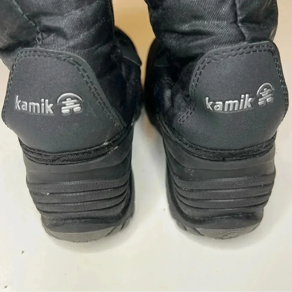 Kamik Snow Gypsy 3 Boots in Black Youth Girls Size 5
